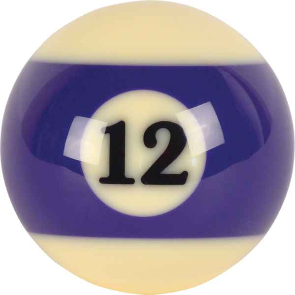 Super Aramith Pro Replacement Ball – #12 | Golden Break Billiards